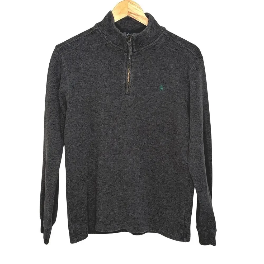 Polo Ralph Lauren gray 1/4 sweater men’s